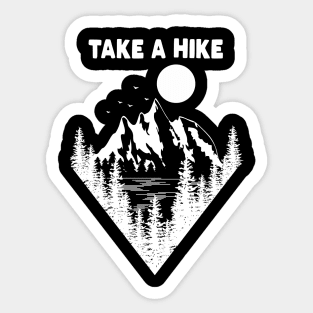 TAKE A HIKE Sticker